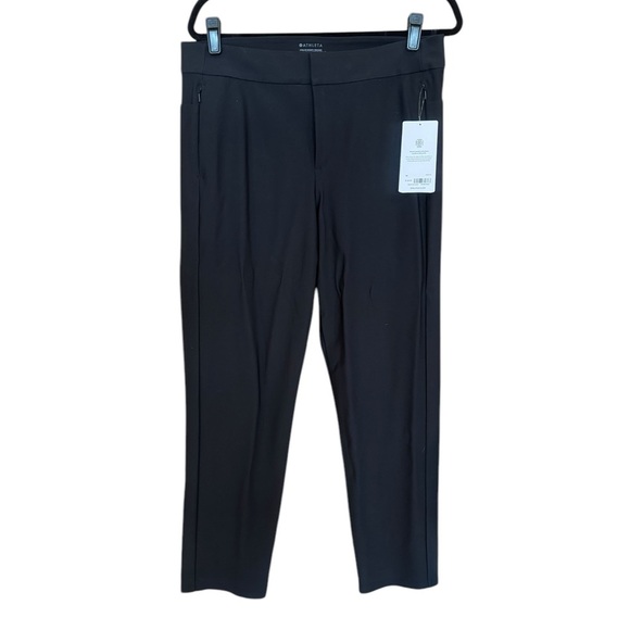 Athleta Black Cropped Ankle Pants Slim Fit - Picture 8 of 8